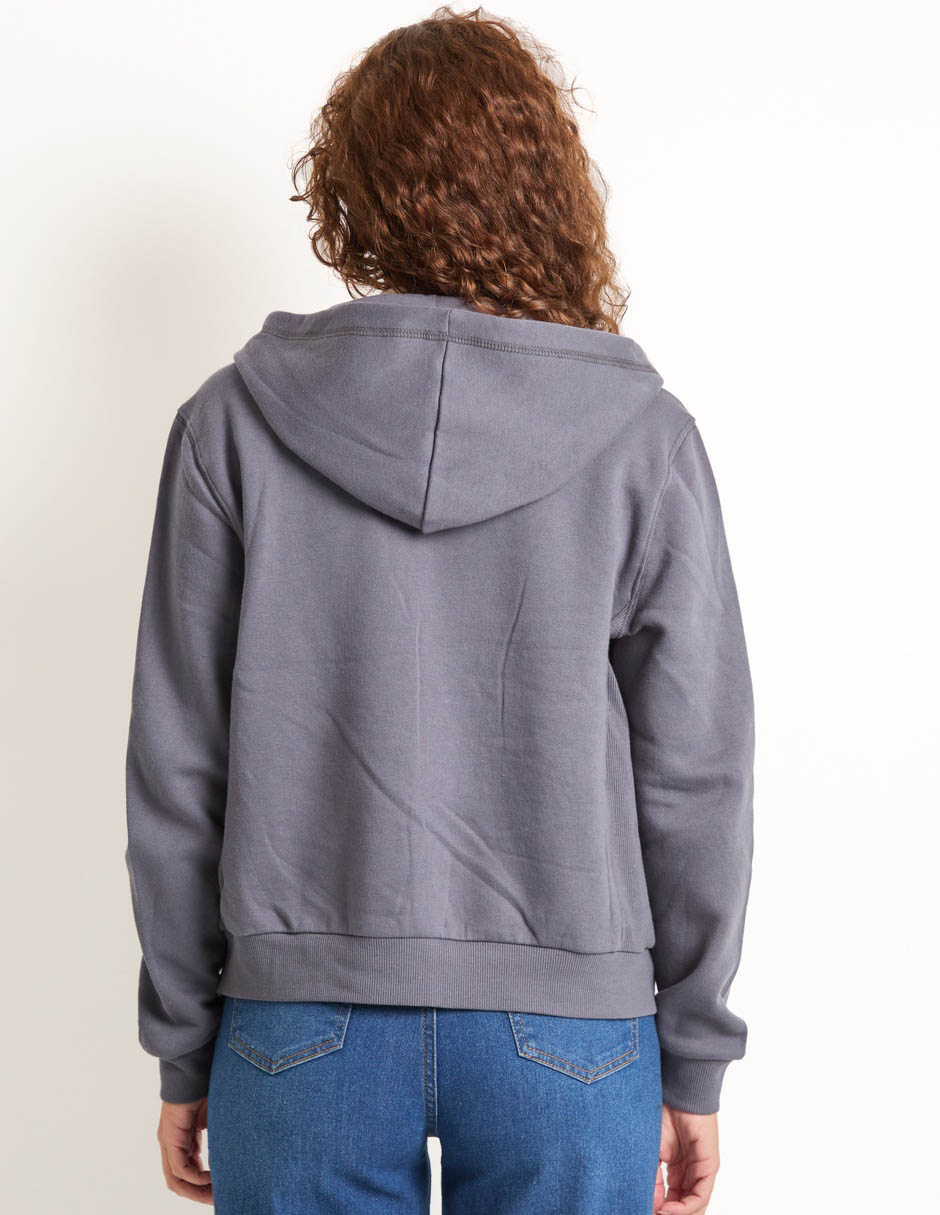 Sudadera con capucha y bolsa para mujer 2