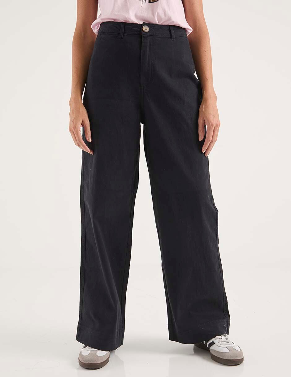 Pantalón flare amplio para mujer 1