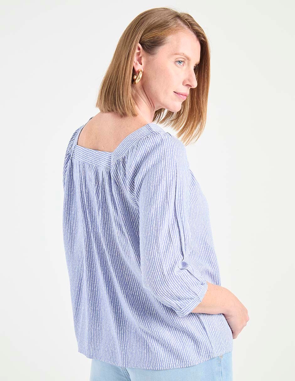 Blusa manga 3/4 para mujer 2