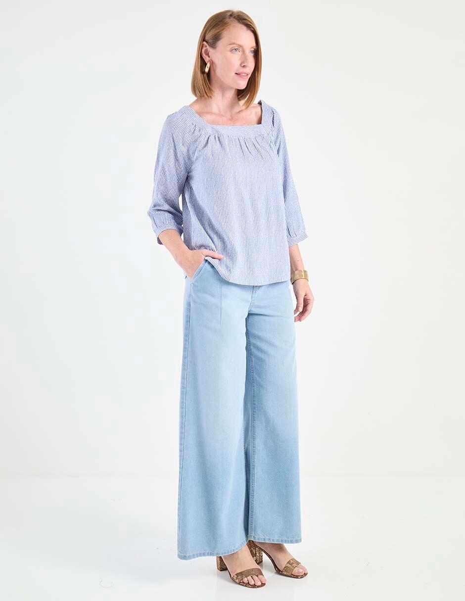 Blusa manga 3/4 para mujer 3