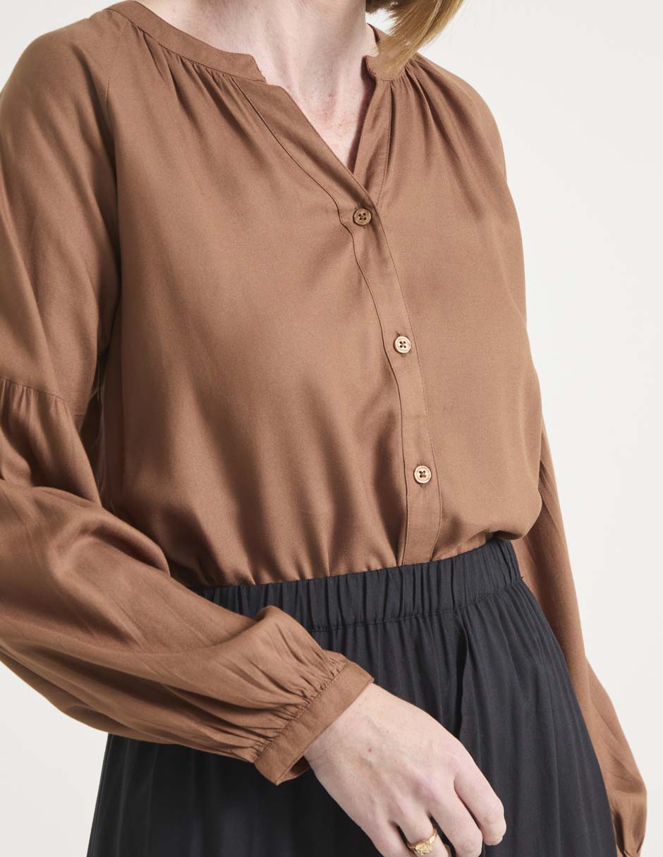 Blusa manga larga para mujer 4