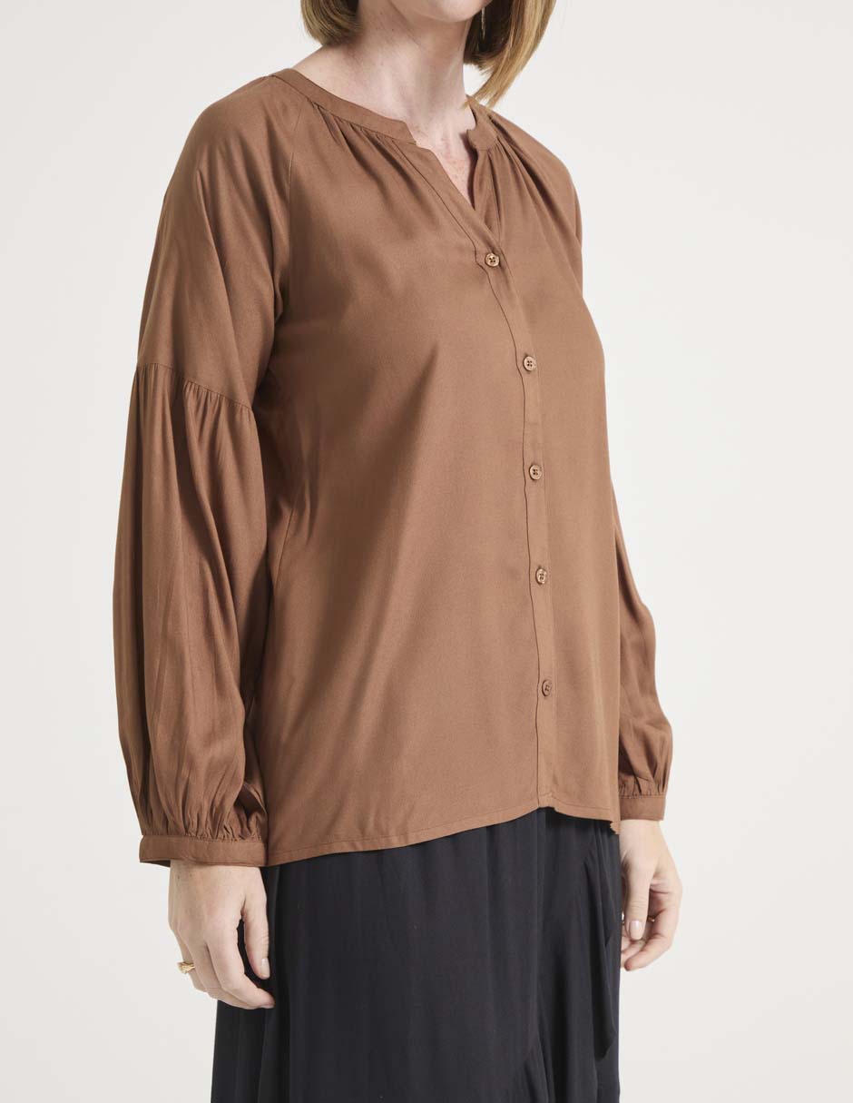 Blusa manga larga para mujer 5