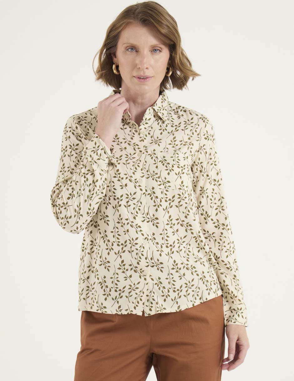 Blusa manga larga para mujer 1
