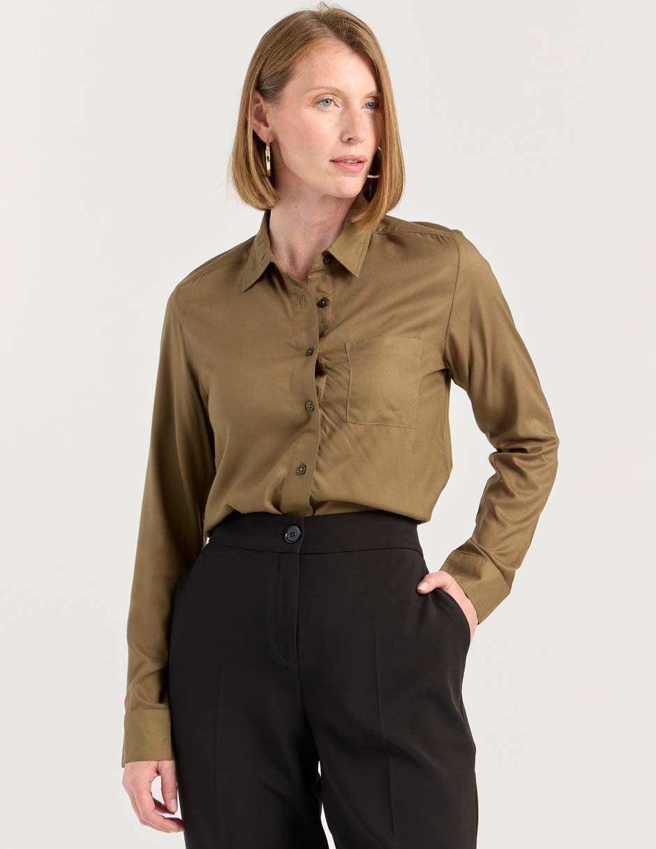 Blusa manga larga para mujer Blusa manga larga para mujer