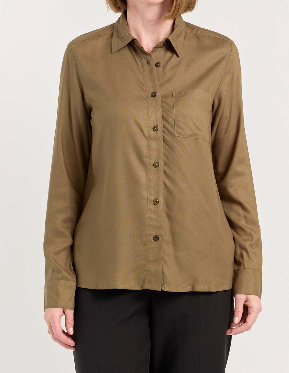 Blusa Weekend manga larga para mujer