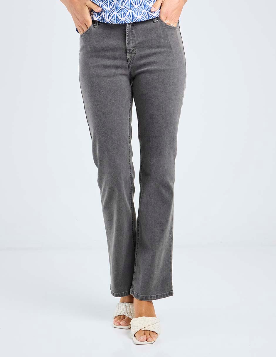 Jeans flare cintura para mujer Jeans flare cintura para mujer