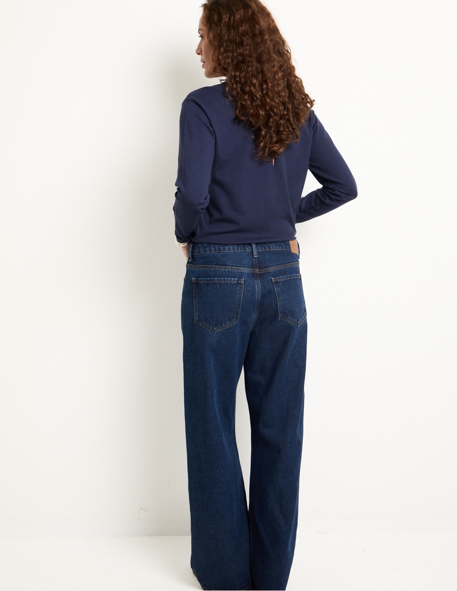 Jeans amplio para mujer 2