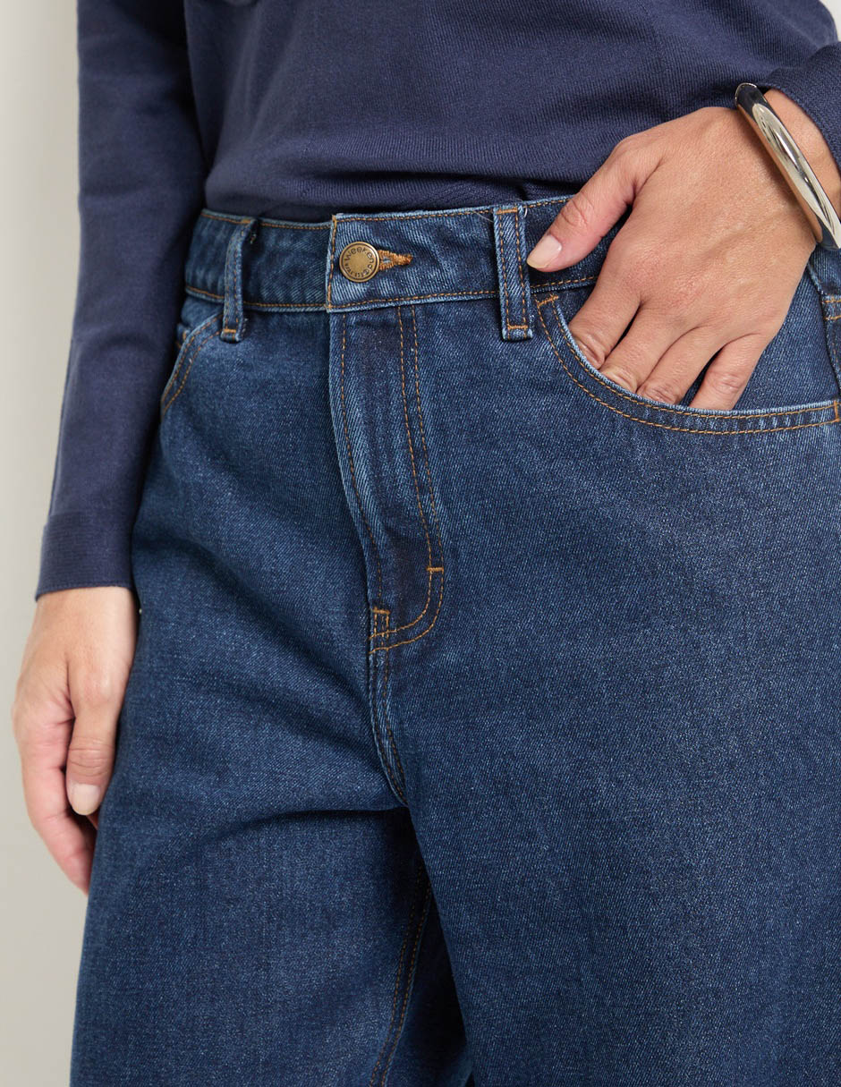 Jeans amplio para mujer 4