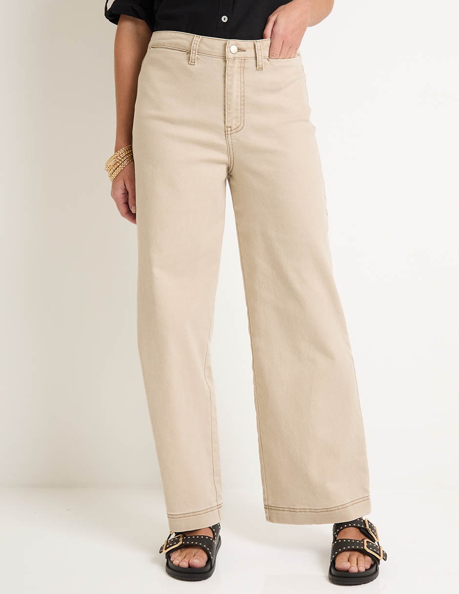 Jeans relaxed wide leg para mujer Jeans relaxed wide leg para mujer