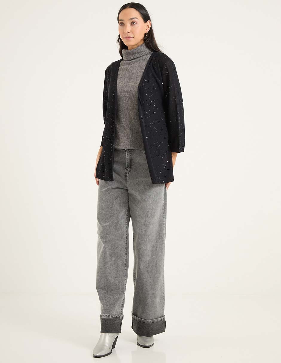 Jeans amplio para mujer 3