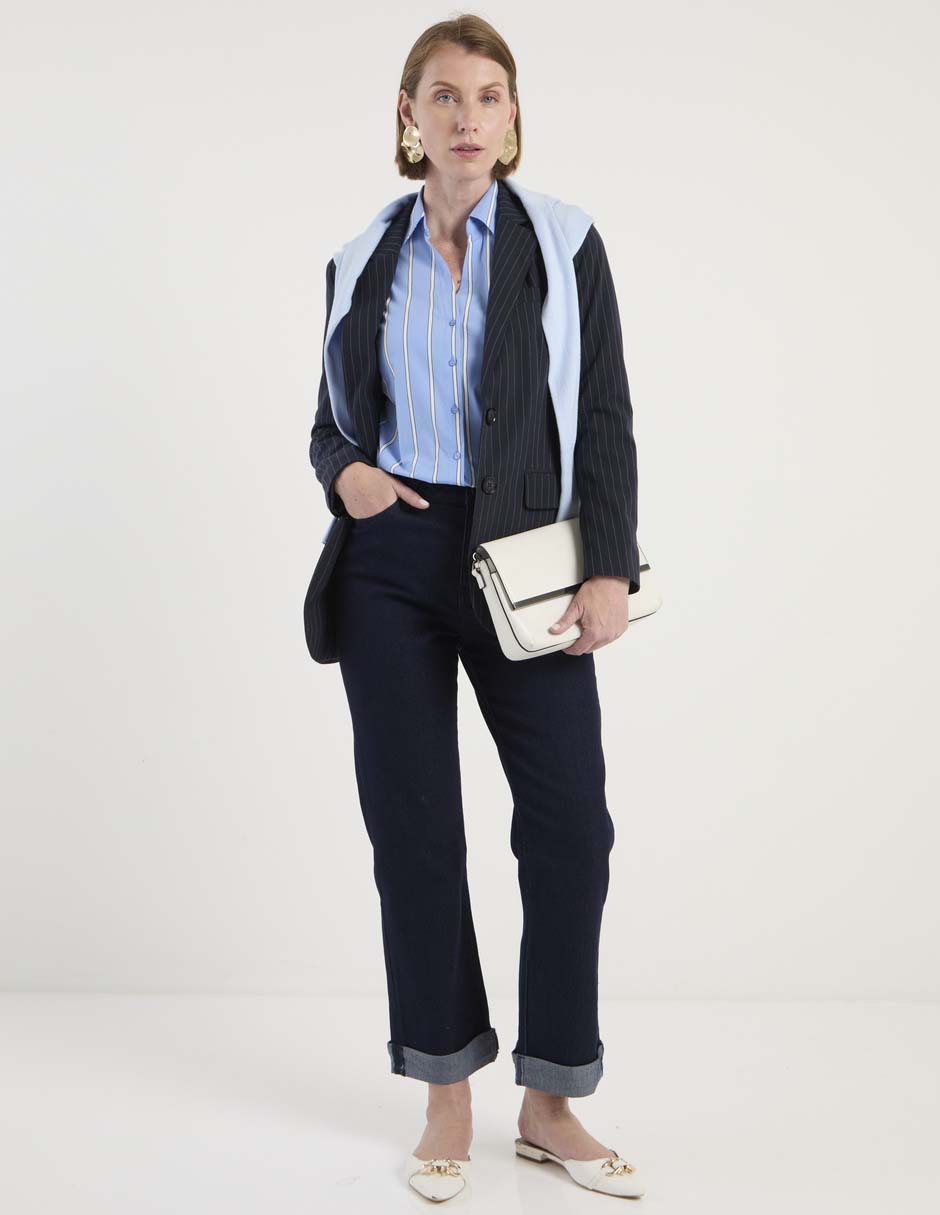 Jeans straight para mujer 3