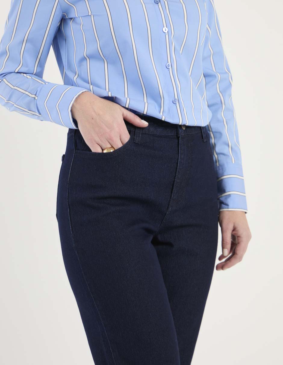 Jeans straight para mujer 4