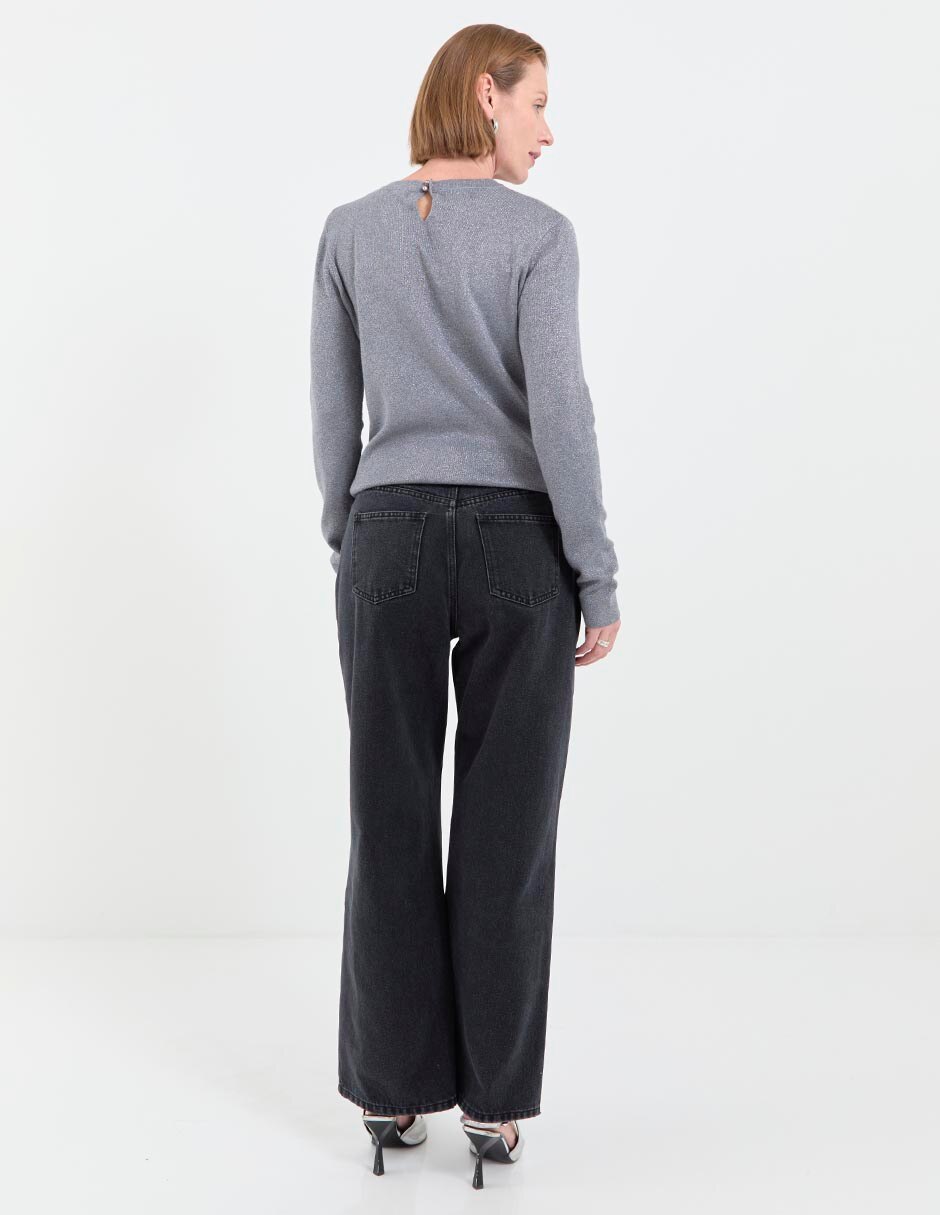 Jeans wide leg para mujer 2