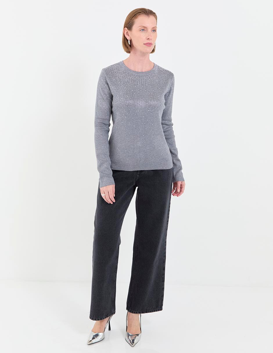 Jeans wide leg para mujer 3