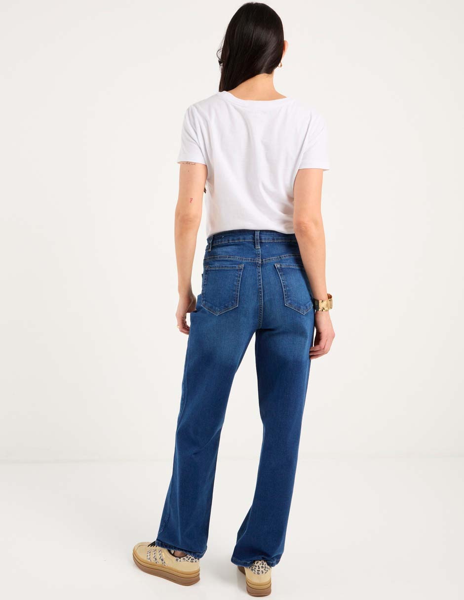Jeans wide leg para mujer 2