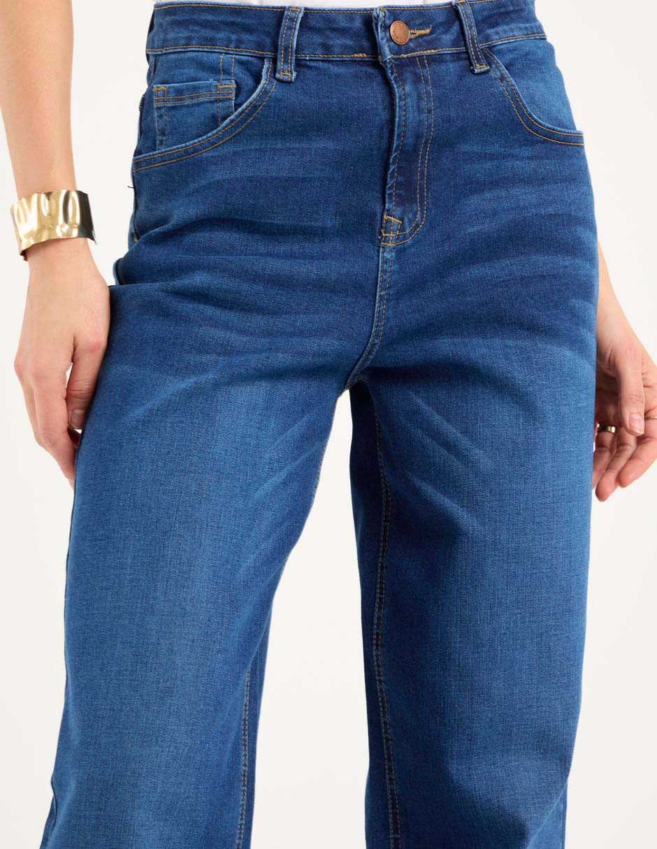 Jeans wide leg para mujer 4