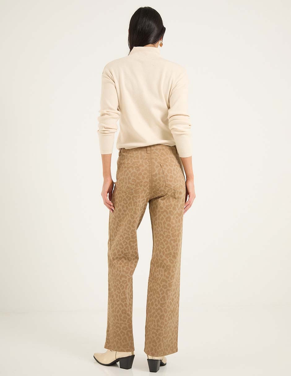 Jeans straight para mujer 2