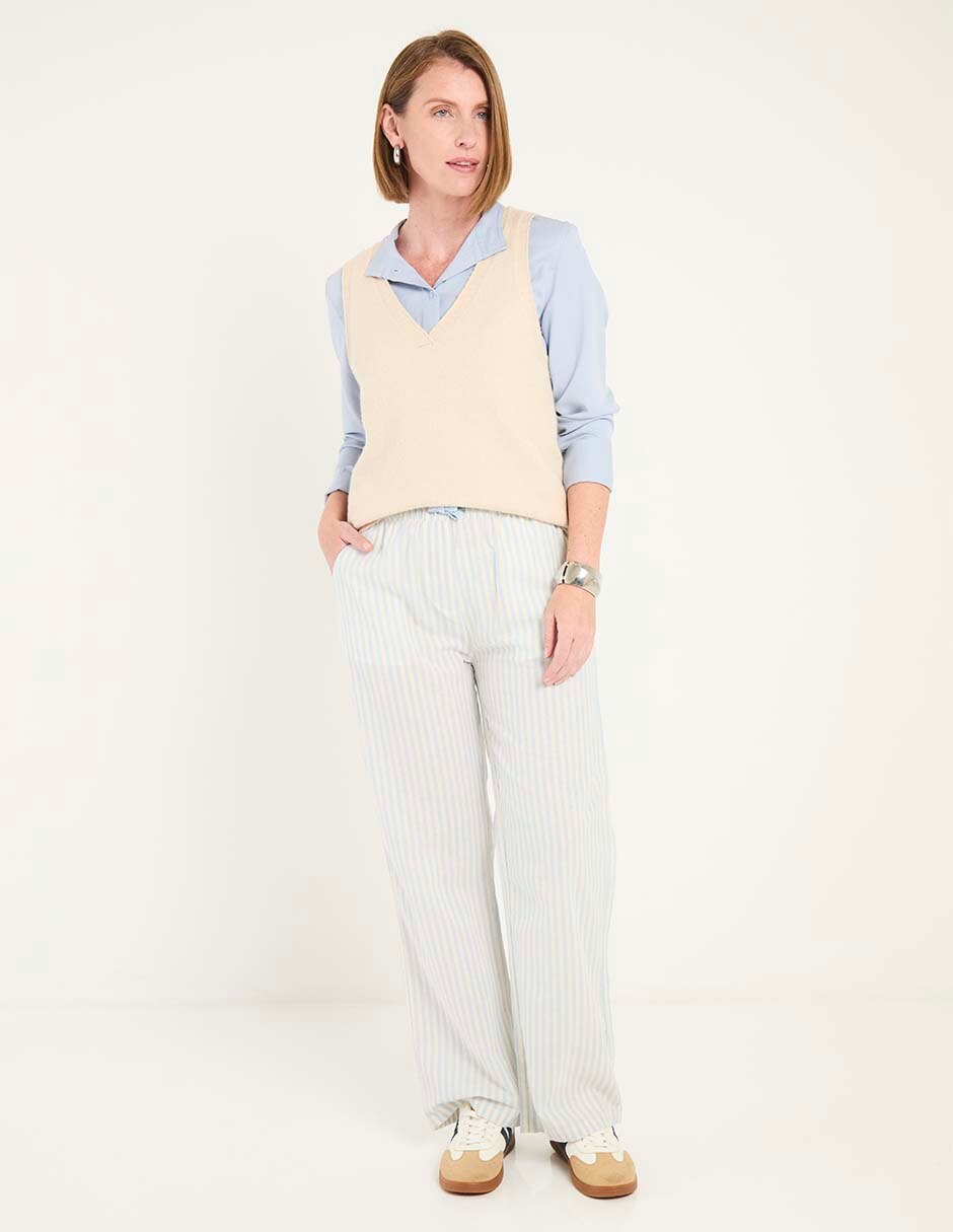 Pantalón easy pant straight para mujer 3