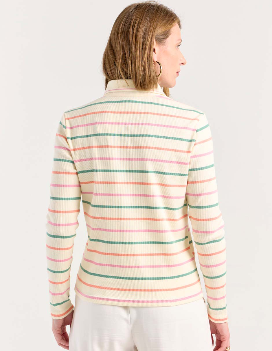Playera tipo polo para mujer 2