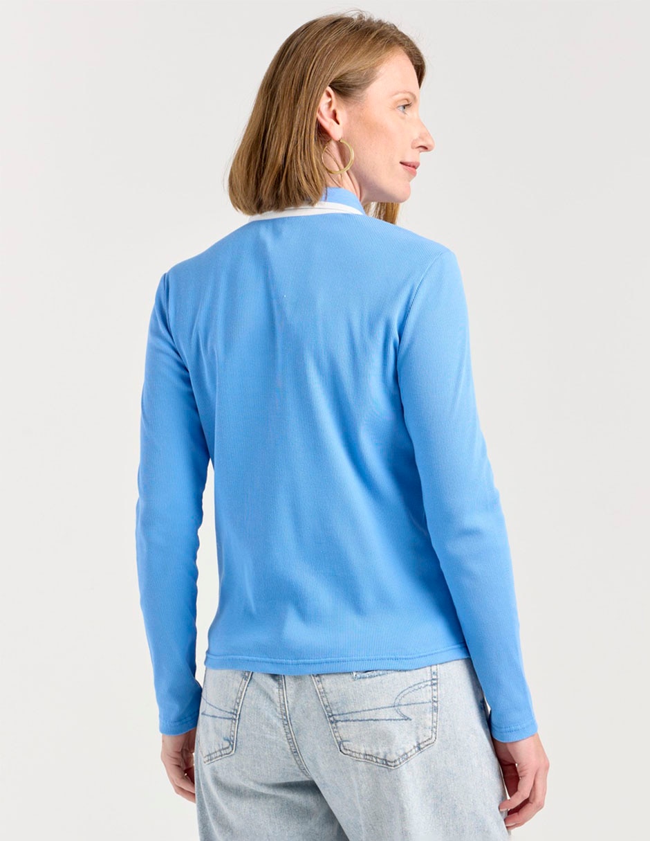 Playera tipo polo para mujer 2