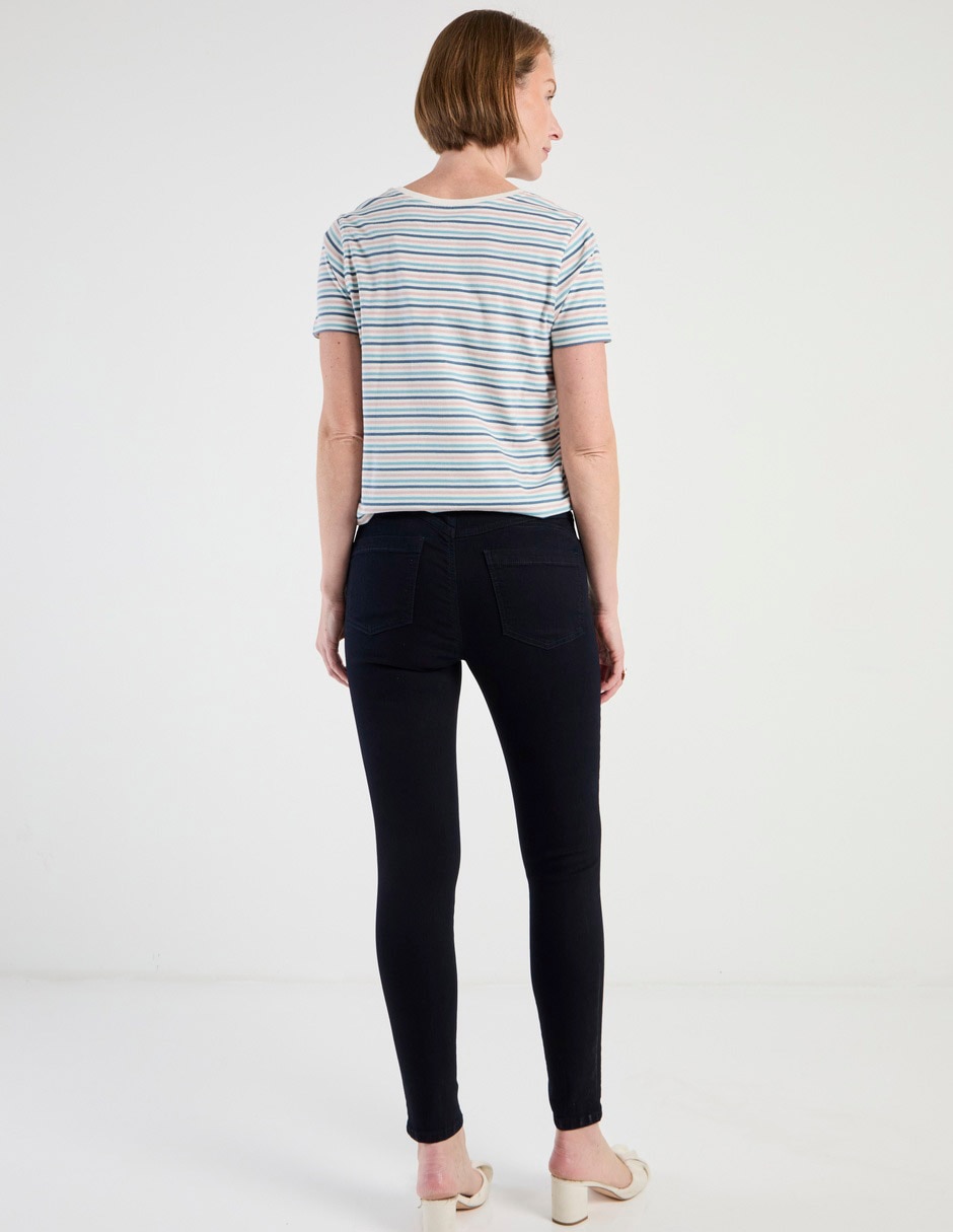 Jeans skinny cintura alta para mujer 2