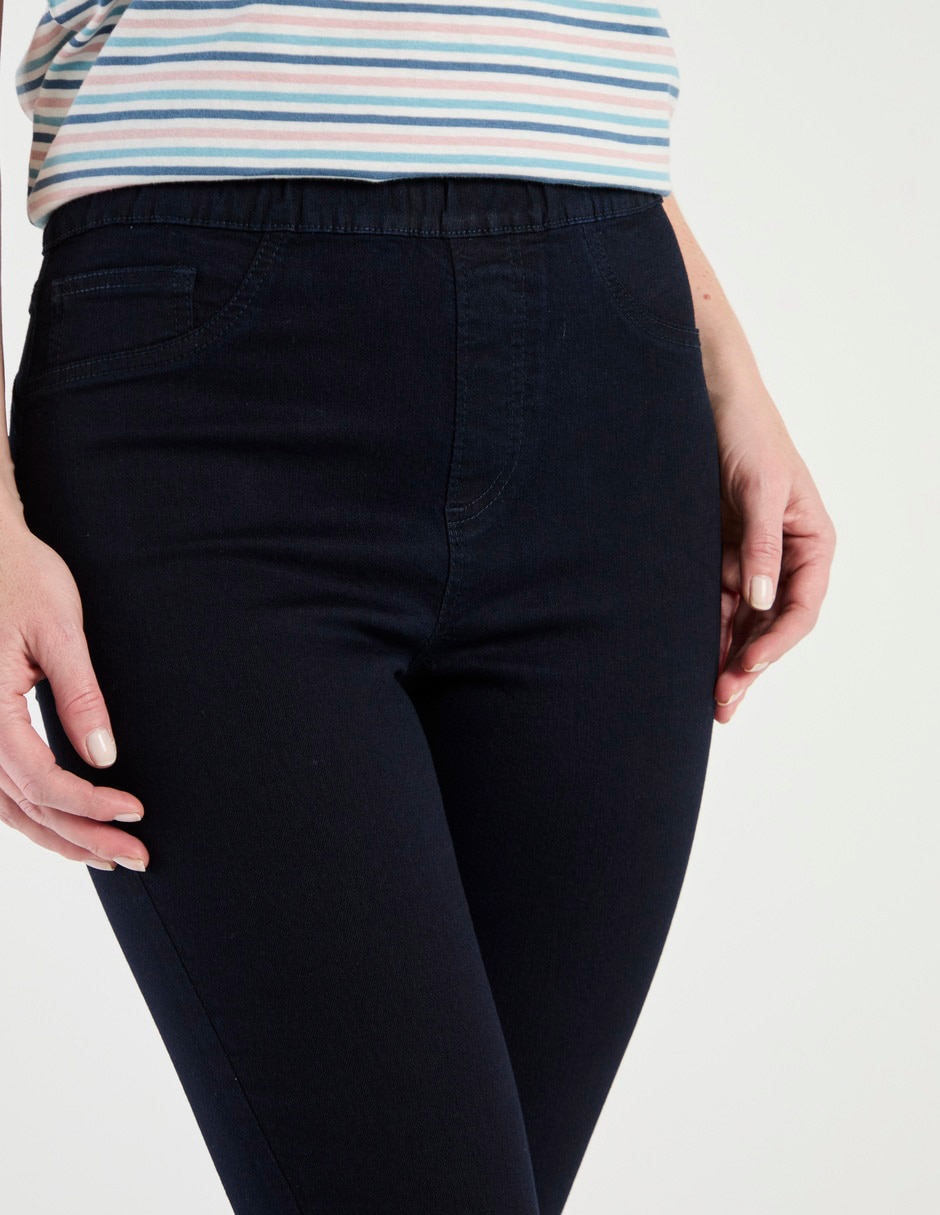 Jeans skinny cintura alta para mujer 5