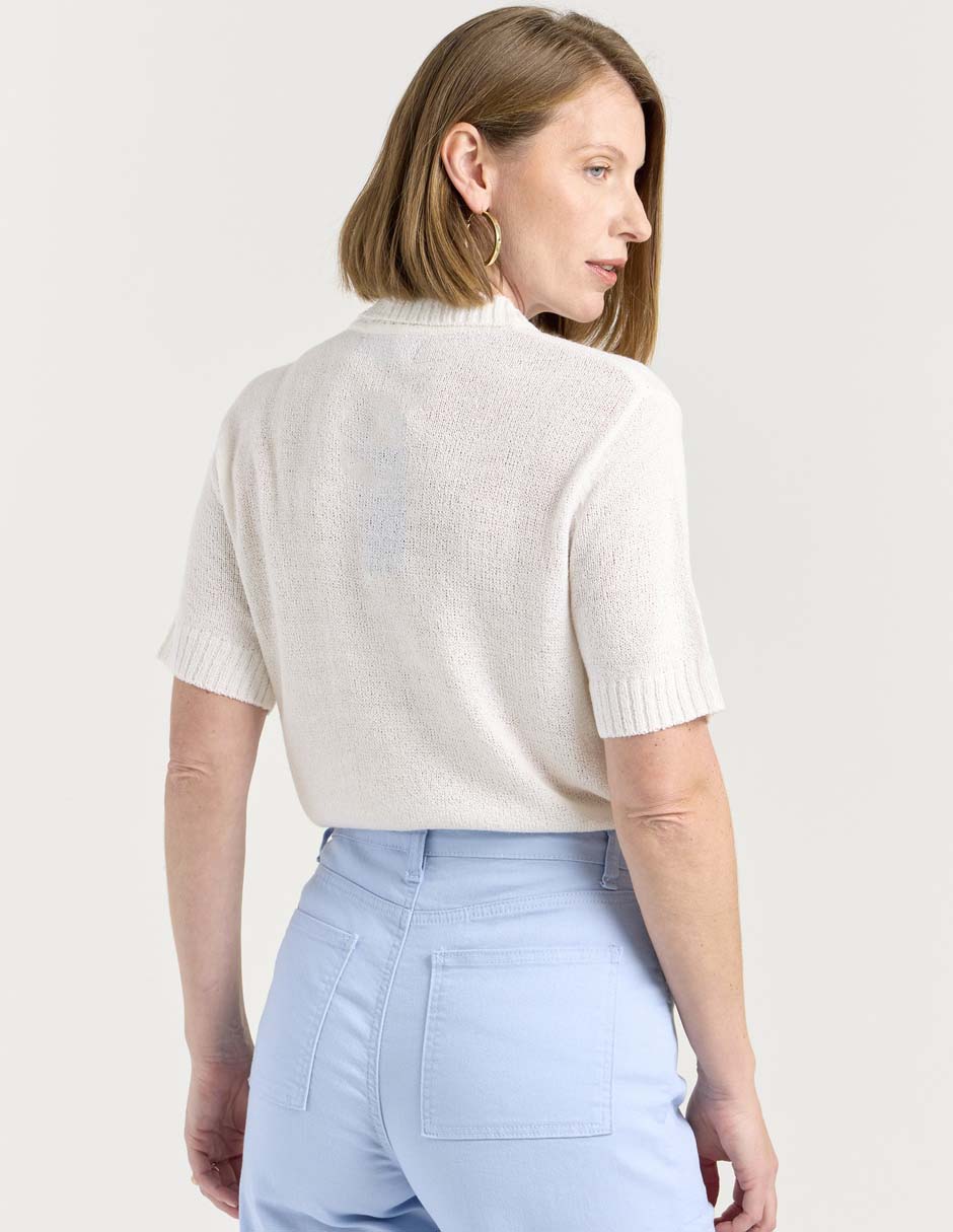 Blusa manga corta para mujer 2