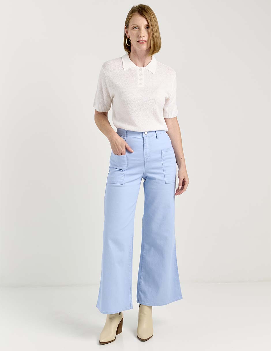 Blusa manga corta para mujer 3