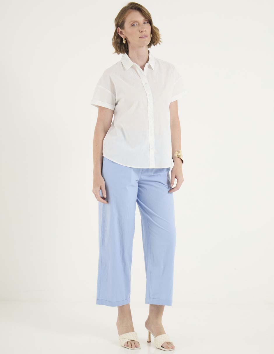 Blusa manga corta para mujer 3