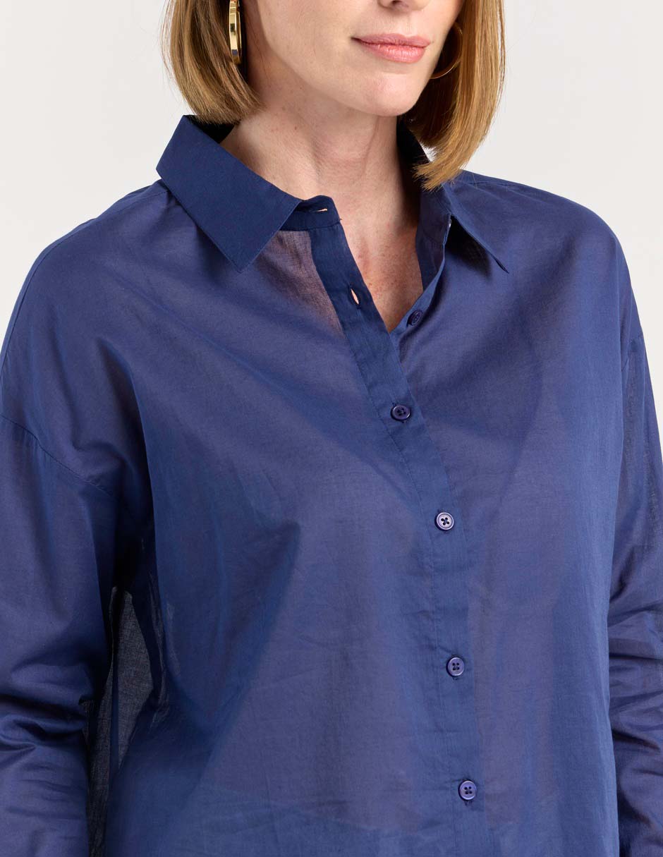 Blusa manga larga para mujer 4