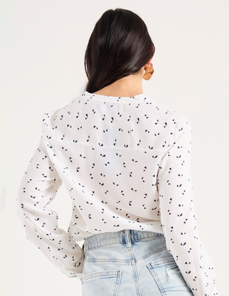Blusa manga larga para mujer 2