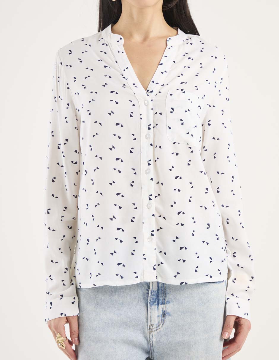 Blusa manga larga para mujer 5