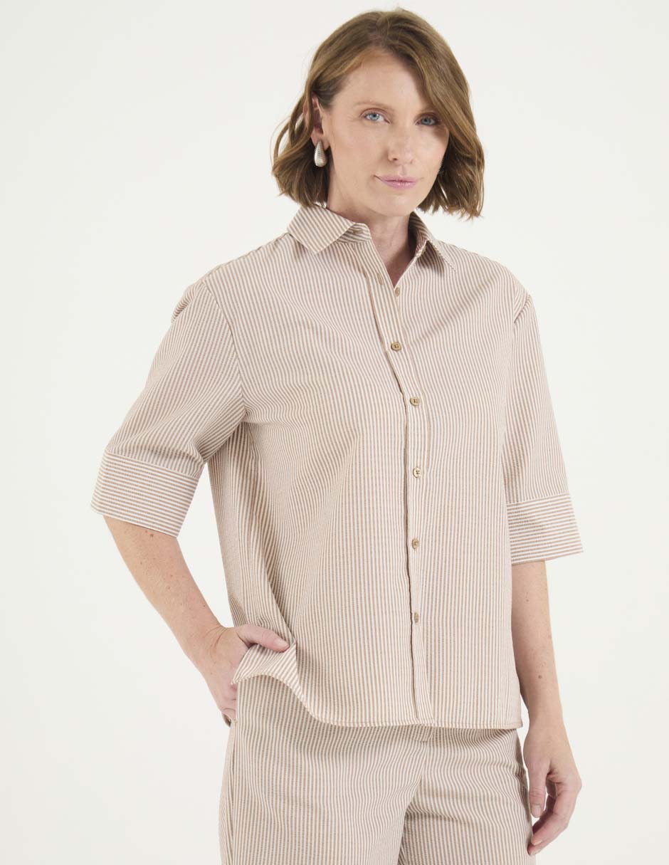 Blusa manga al codo para mujer Blusa manga al codo para mujer