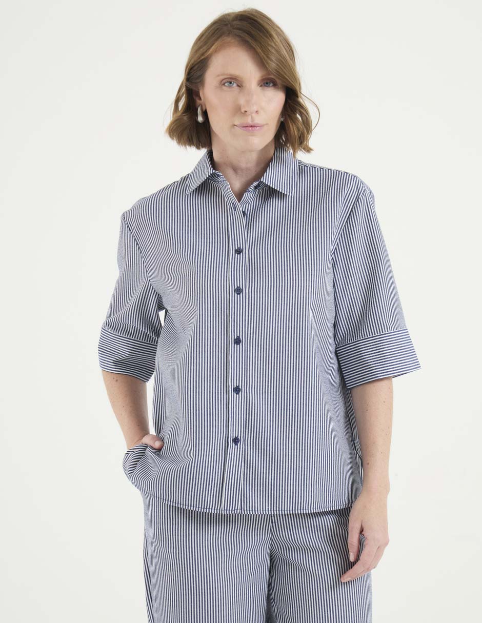 Blusa manga al codo para mujer Blusa manga al codo para mujer