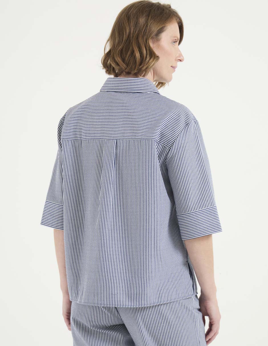 Blusa manga al codo para mujer 2