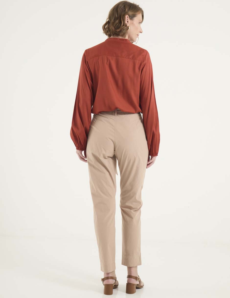Pantalón chino slim para mujer 2