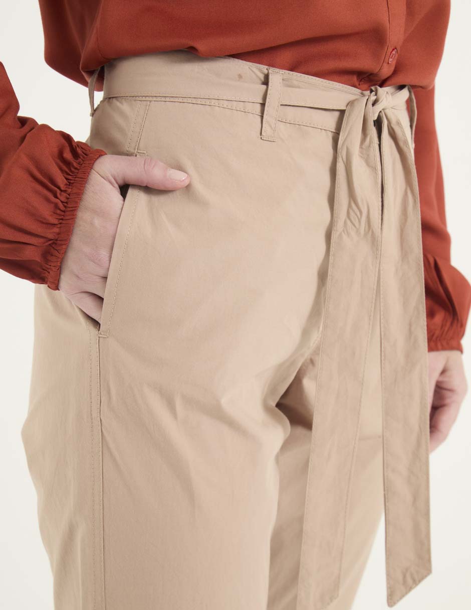 Pantalón chino slim para mujer 4