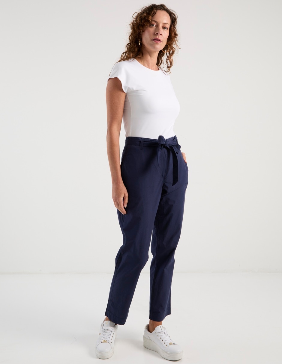 Pantalón chino slim para mujer Pantalón chino slim para mujer