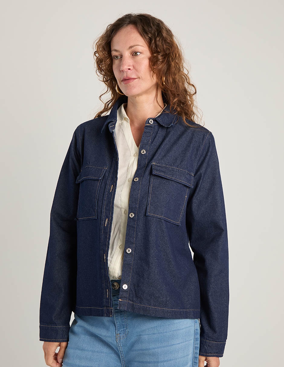 Blusa manga larga para mujer