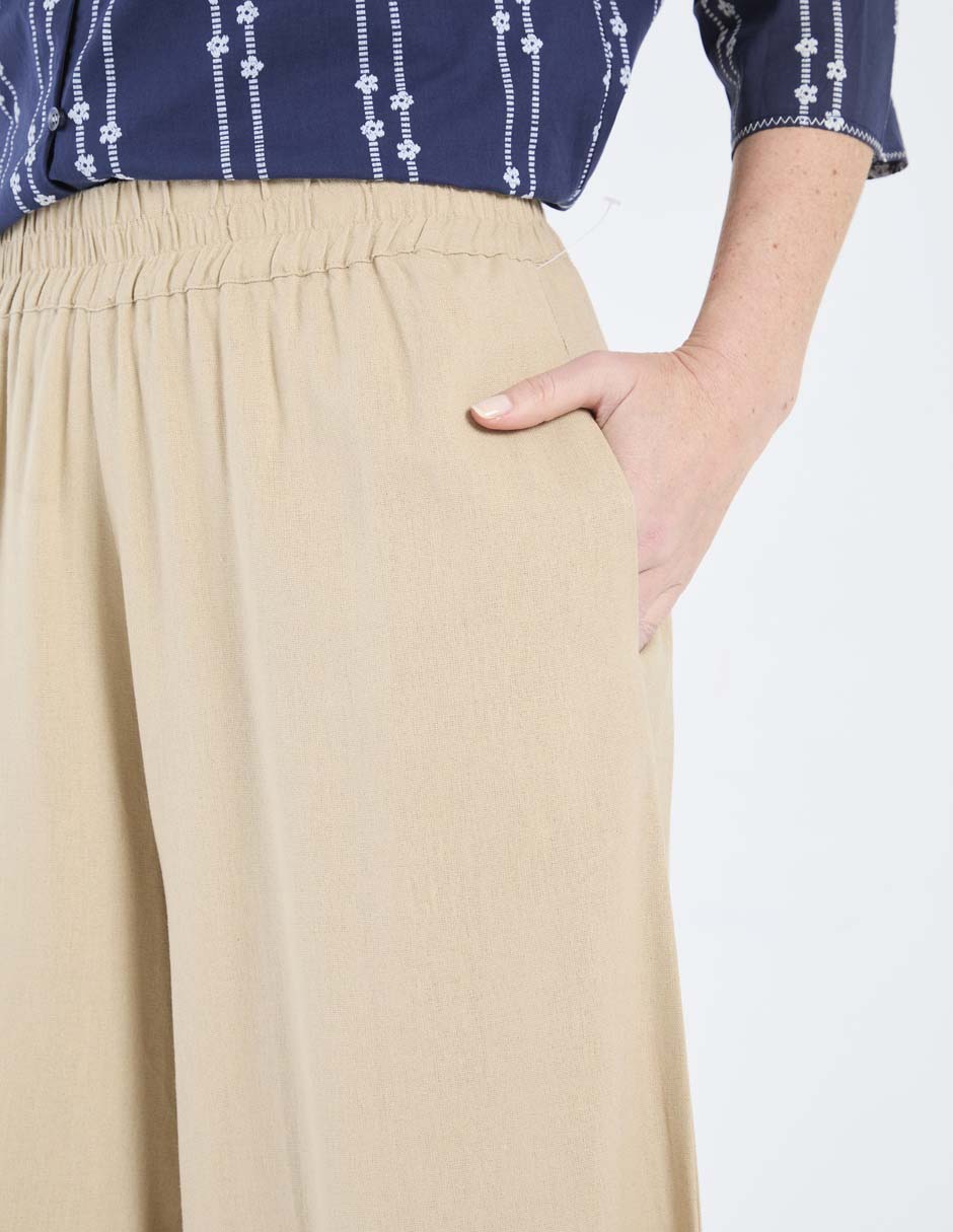 Pantalón relaxed wide leg para mujer 4