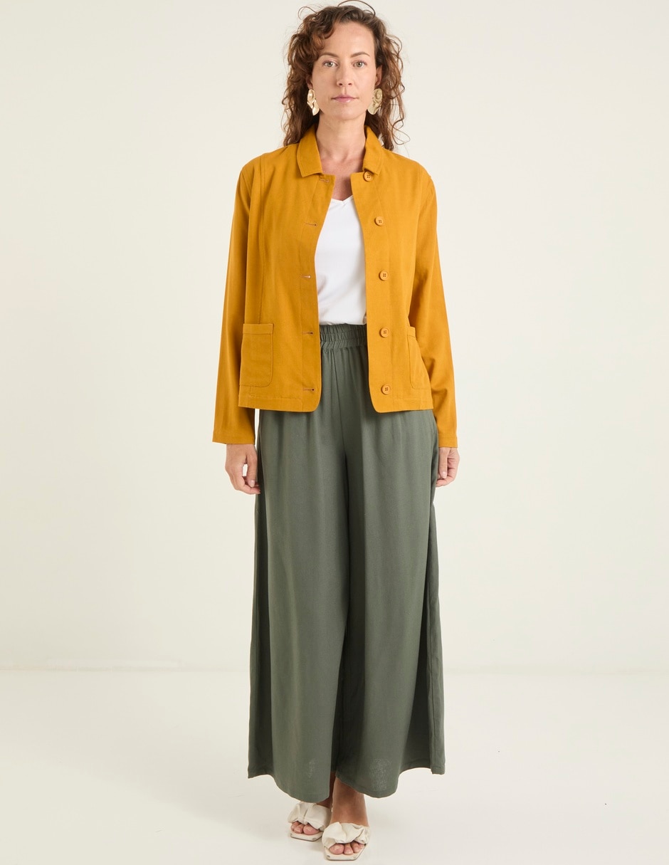 Pantalón relaxed wide leg para mujer 3