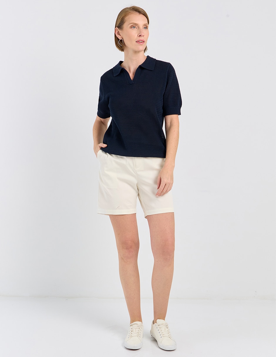 Blusa Weekend manga corta para mujer
