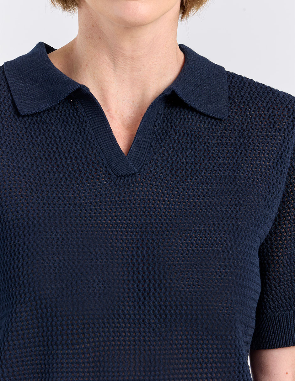 Blusa Weekend manga corta para mujer
