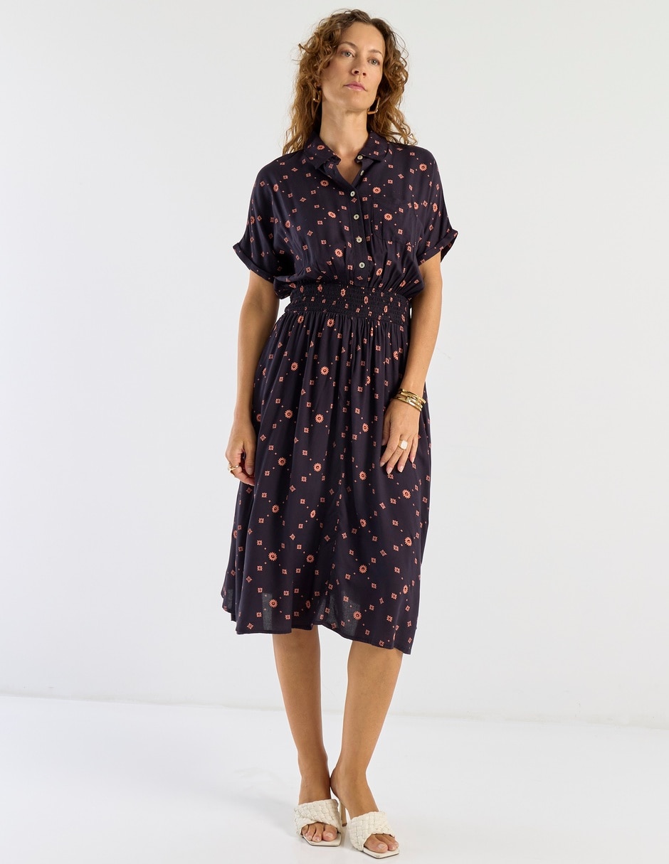 VESTIDO WEEKEND, EG, MARINO OBSCURO WKM