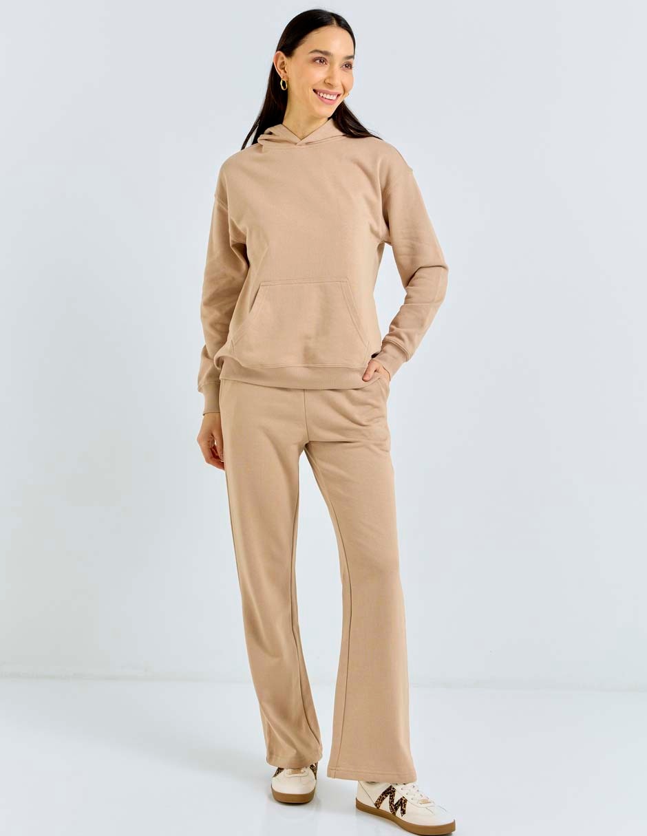 Sudadera con capucha y bolsa para mujer 2