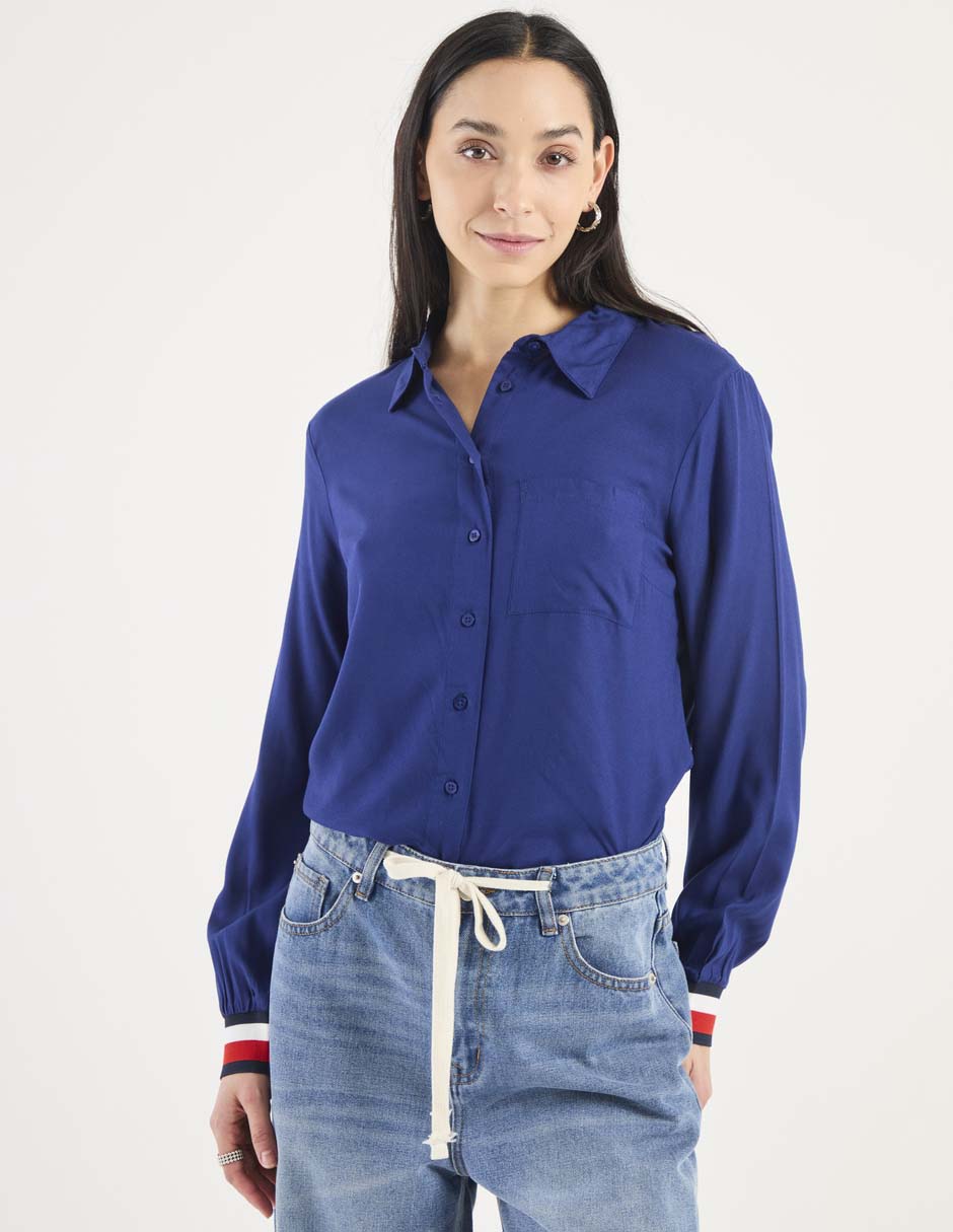 Blusa manga larga para mujer Blusa manga larga para mujer