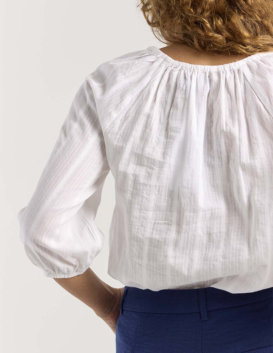 Blusa manga larga para mujer 5