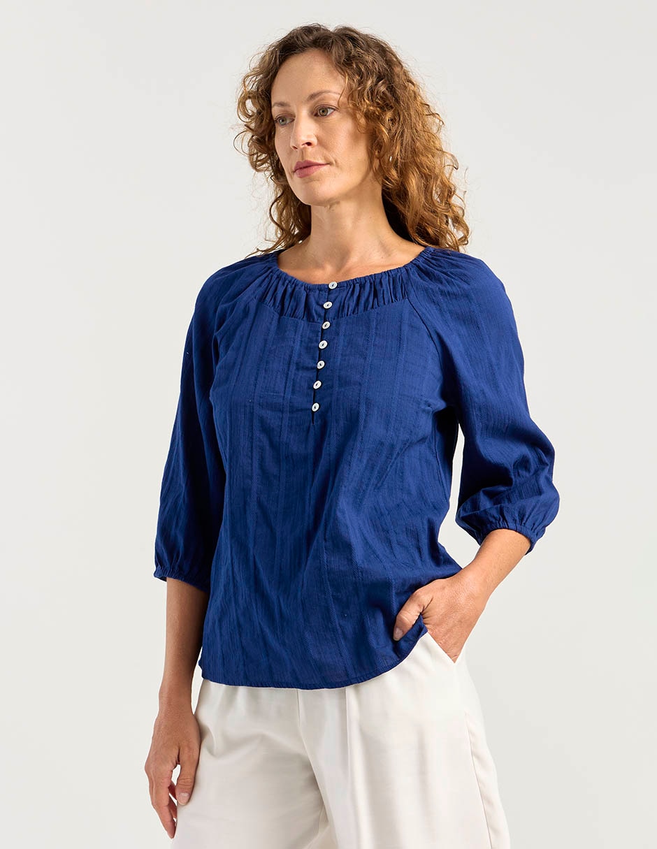 Blusa Weekend manga larga para mujer