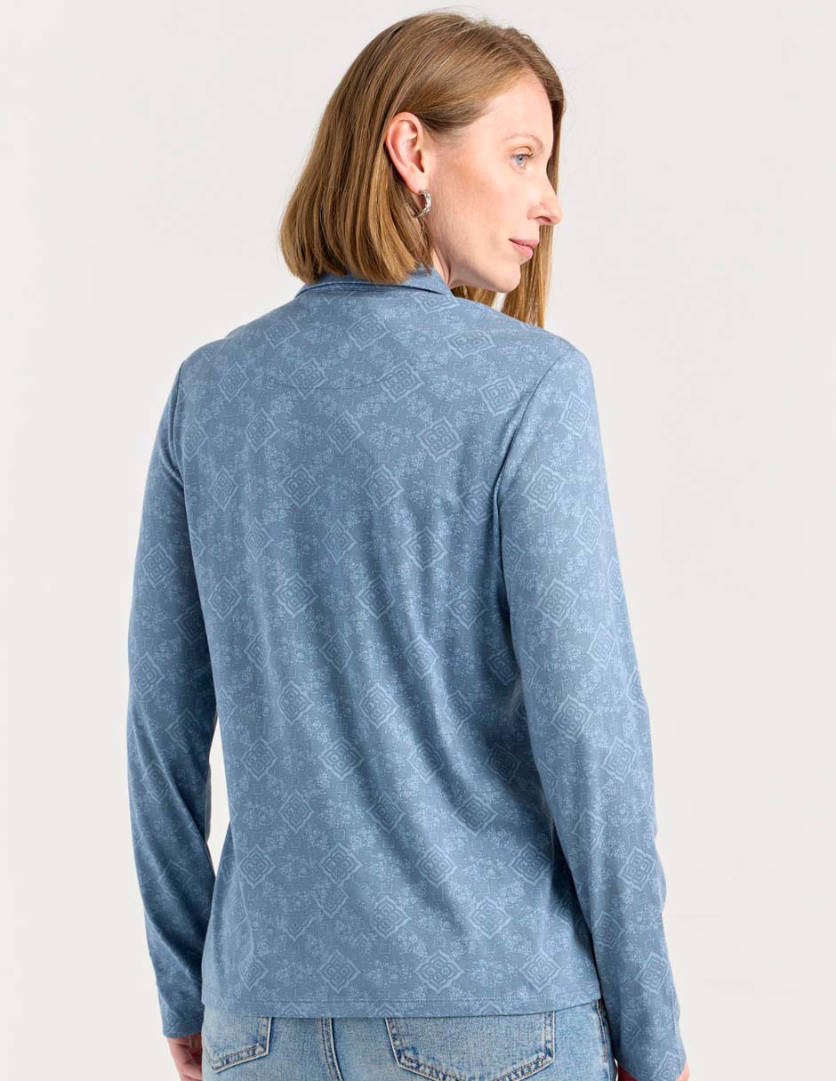 Blusa Weekend manga larga para mujer