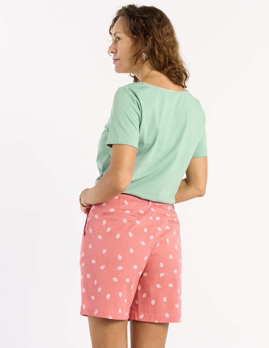 Playera manga corta cuello redondo para mujer 2